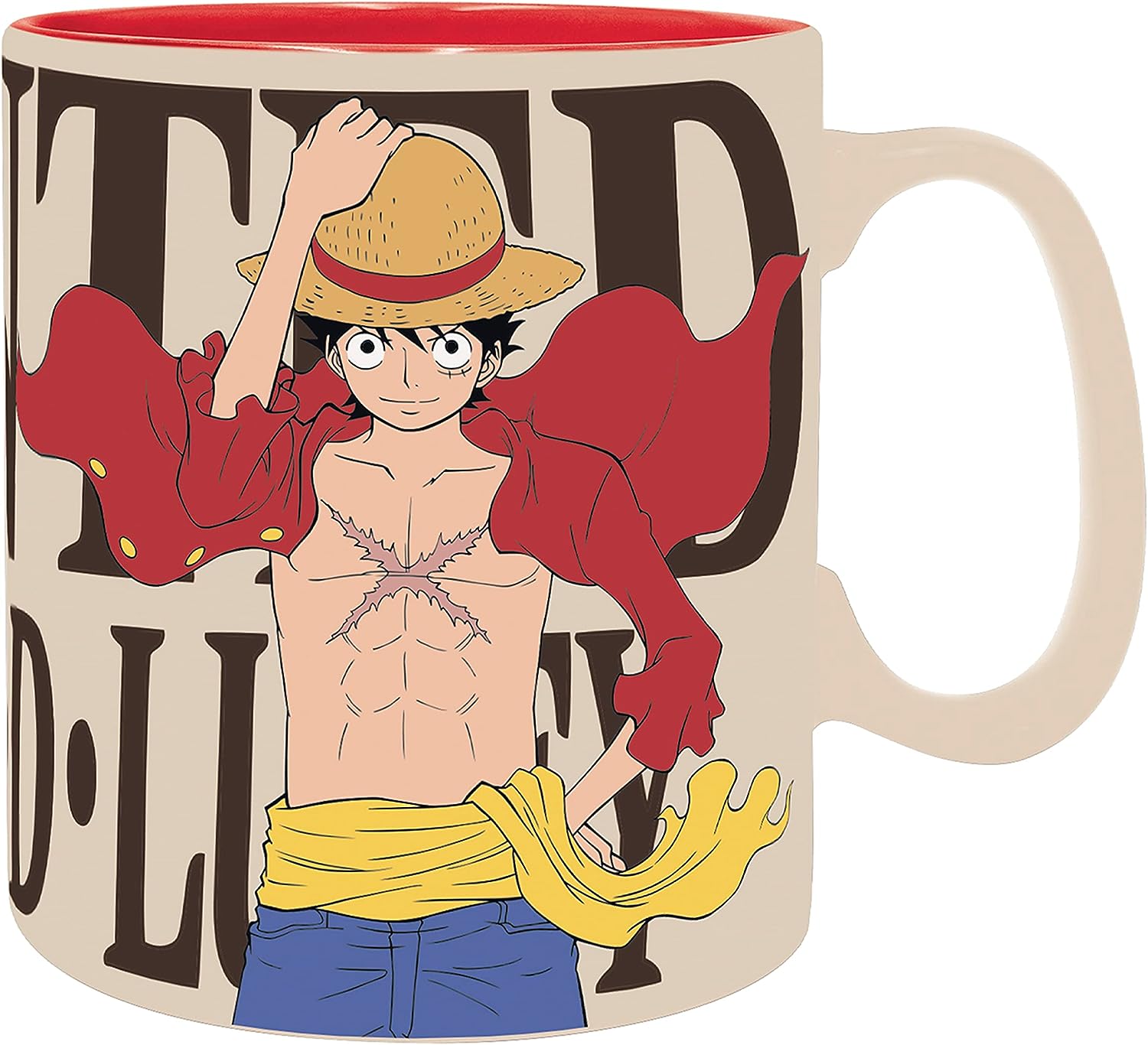 One Piece Luffy Mug & Coaster Gift Set - Abysse - 2