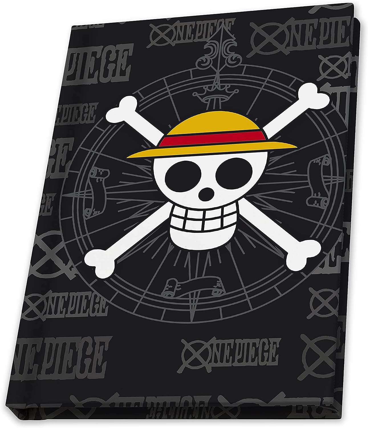One Piece Straw Hat Jolly Roger Crew Mug Notepad Pin Gift Set - Abysse - 3