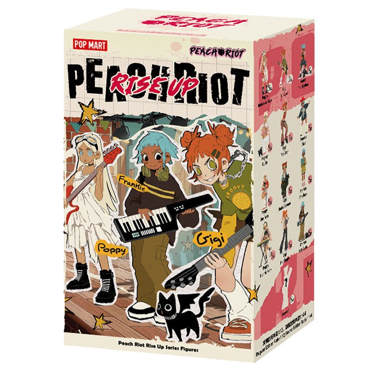 POP MART Peach Riot Rise Up Series Collectible Figures