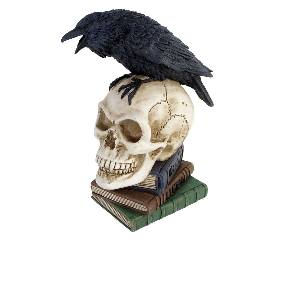 Poes Raven Skull Miniature - Alchemy of England - 1