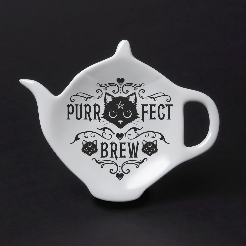 Purrfect Brew Teabag Dish - Alchemy of England - 1