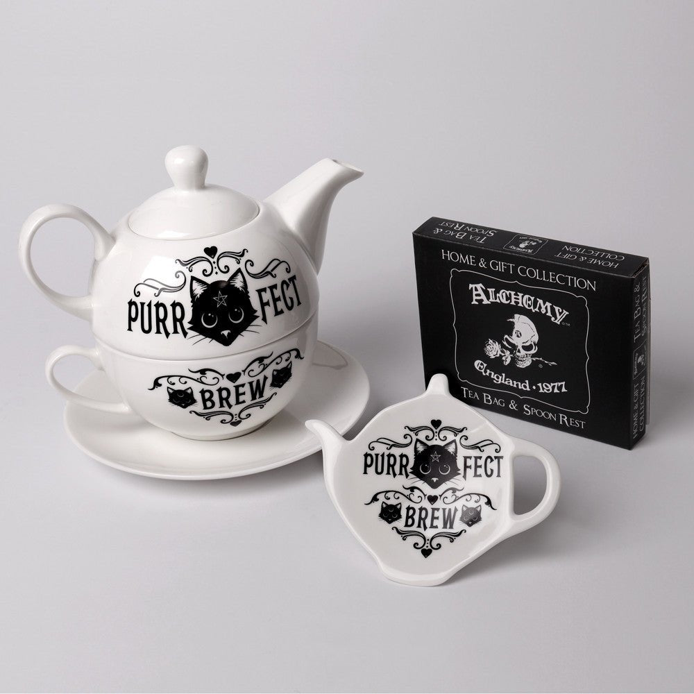 Alice in Wonderland teabag holder, teapot shaped tea bag dish