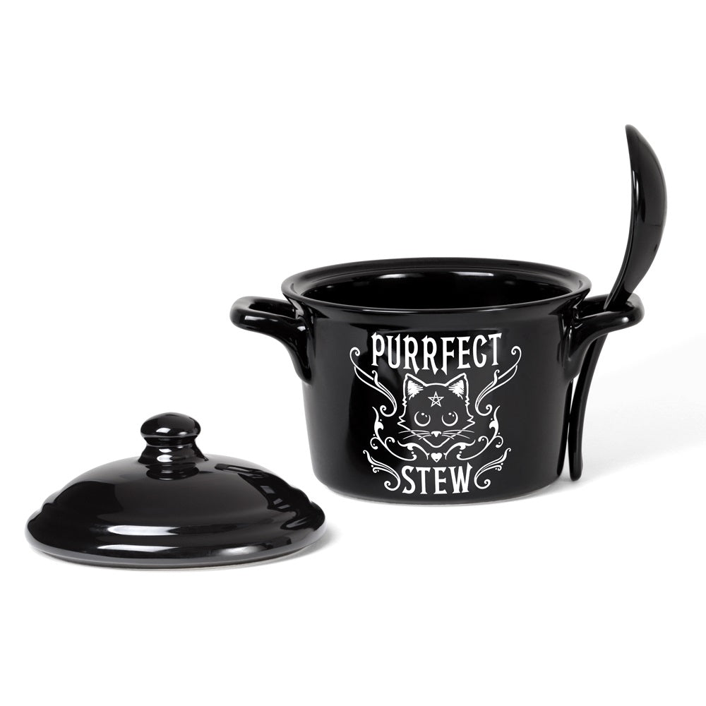 Purrfect Stew Pot and Spoon - Alchemy of England - 2