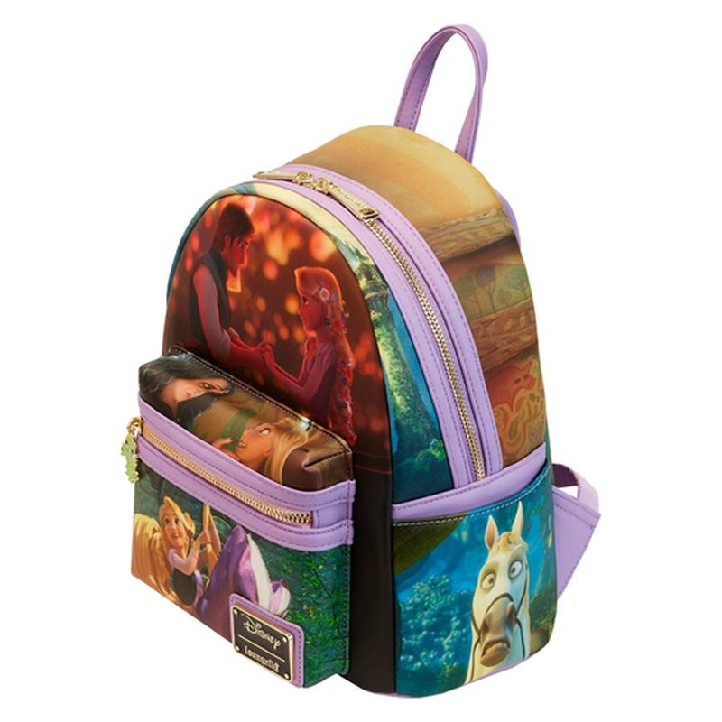 Rapunzel Princess Scene Mini Backpack - Loungefly - 3