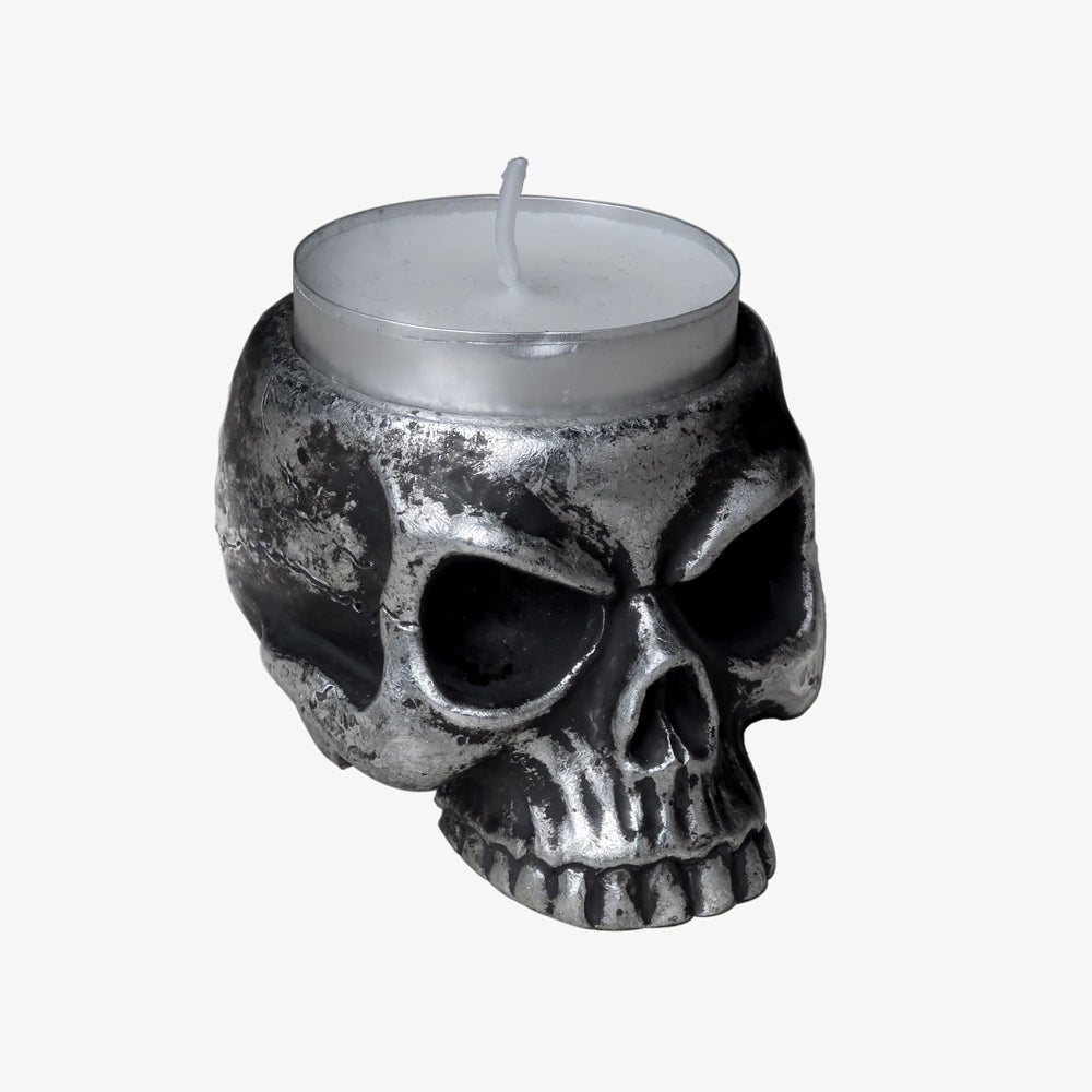 Skull - Tea Light Holder - Alchemy of England - 1