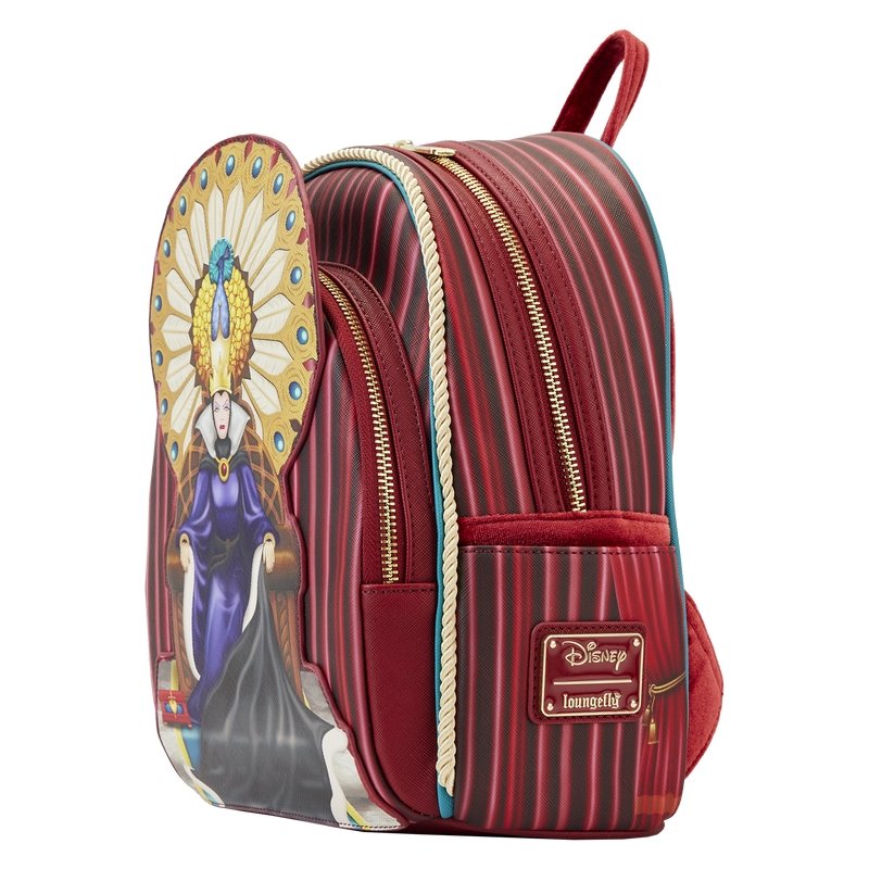 Snow White Evil Queen Throne Mini Backpack - Loungefly - 4