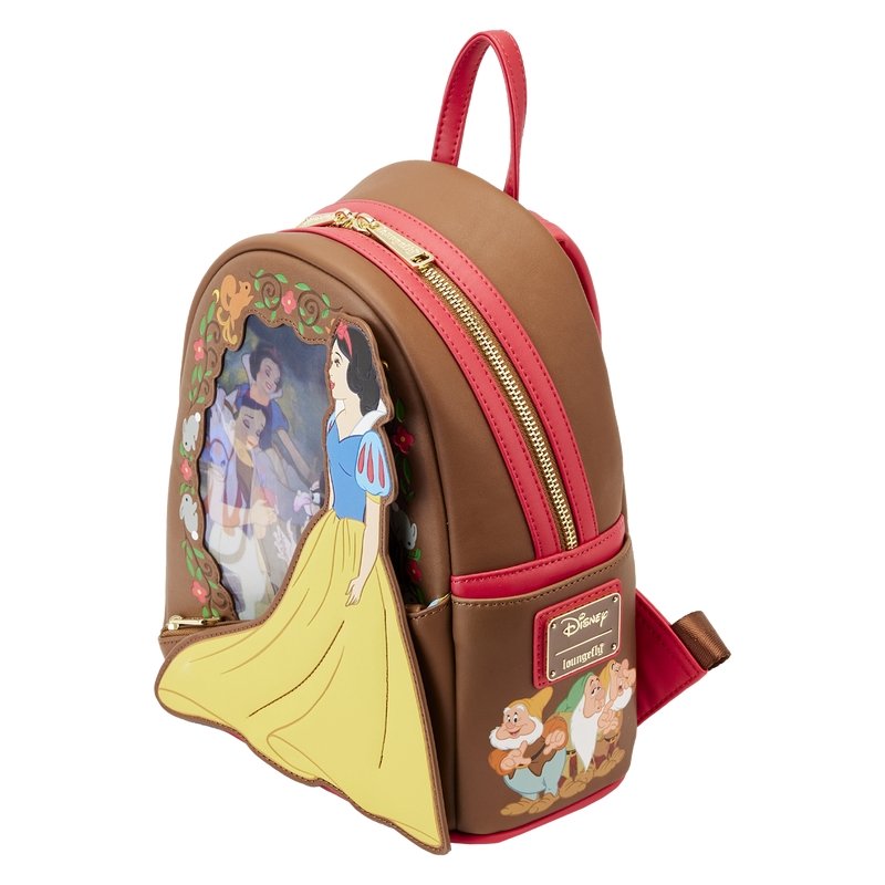 Snow White Lenticular Princess Series Mini Backpack - Loungefly - 5