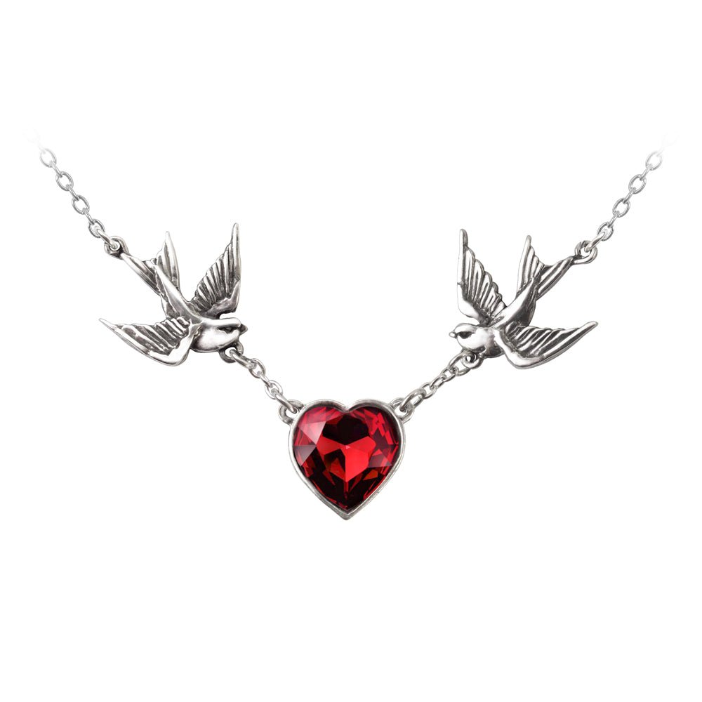 Swallow Heart Necklace - Alchemy of England - 1