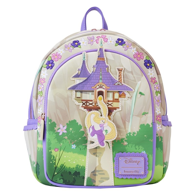 Tangled Rapunzel Swinging from the Tower Mini Backpack - Loungefly - 1