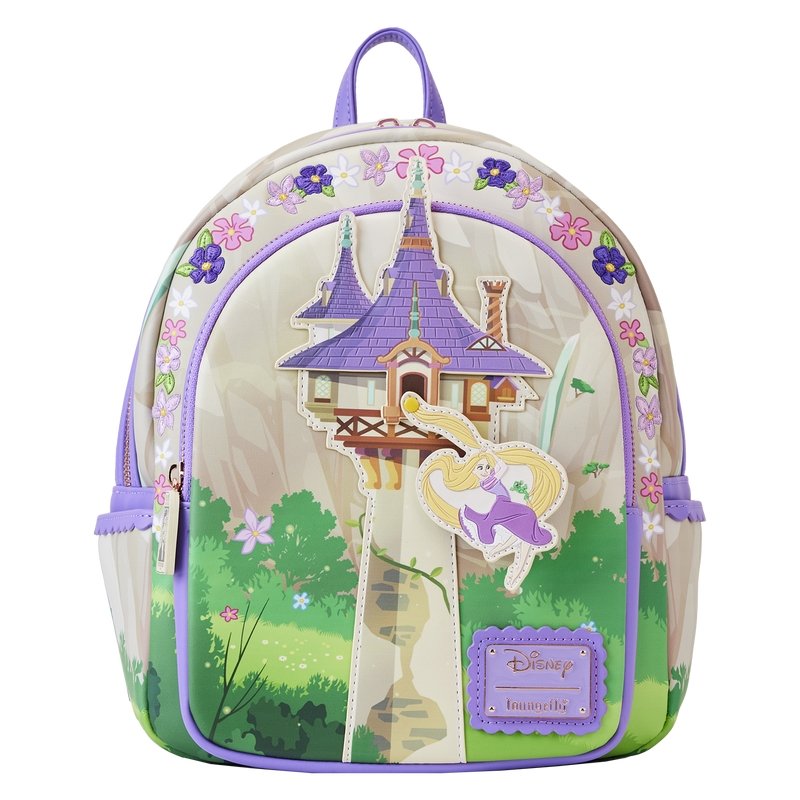 Tangled Rapunzel Swinging from the Tower Mini Backpack - Loungefly - 4