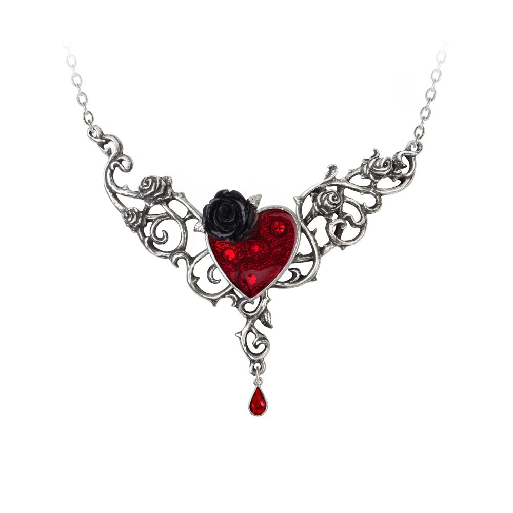 The Blood Rose Heart Pendant - Alchemy of England - 1