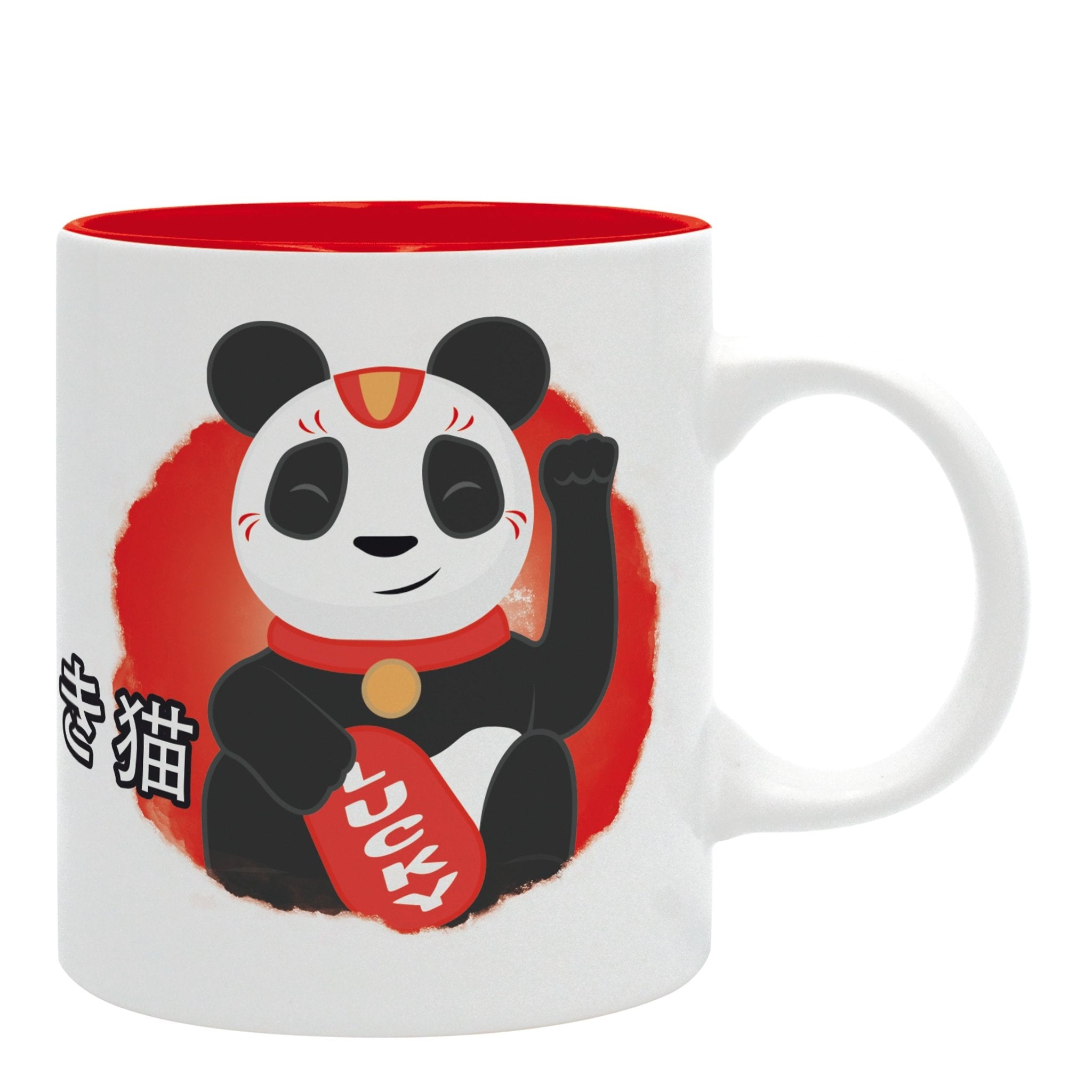 The Good Gift Lucky Panda Mug, 11 oz - Abysse - 1