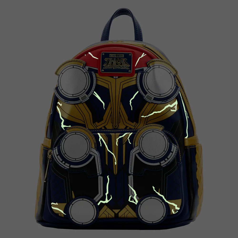 Thor: Love and Thunder Glow in the Dark Cosplay Mini Backpack - Loungefly - 3