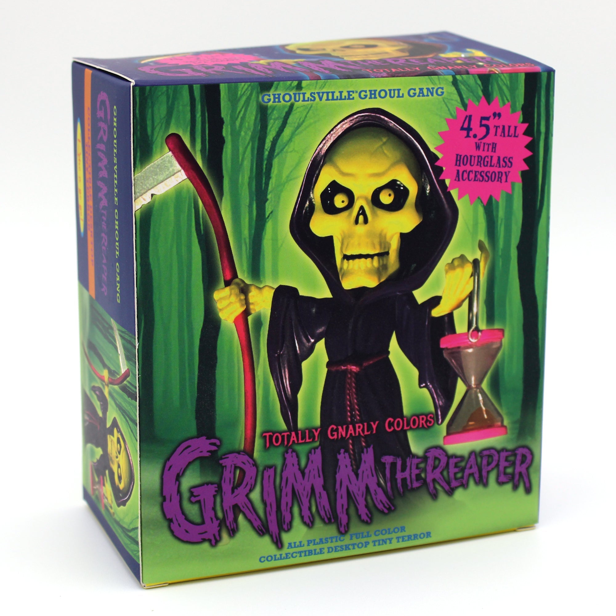 Tiny Terrors Grimm the Reaper Totally Gnarly Colorway Horror Figure - Retro-A-Go-Go - 4