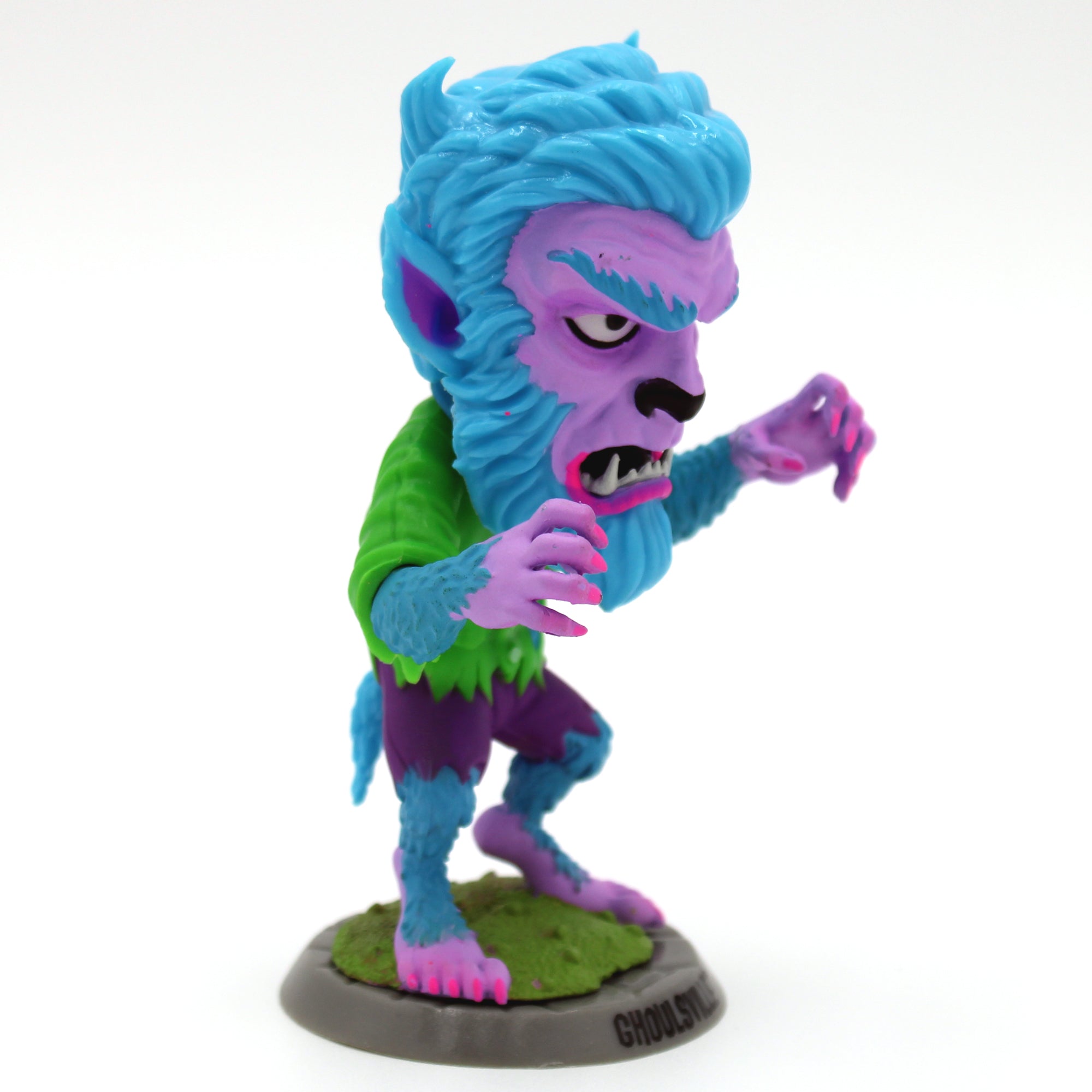 Tiny Terrors Midnight Man Wolf "Totally Gnarly" Horror Figure - Retro-A-Go-Go - 3