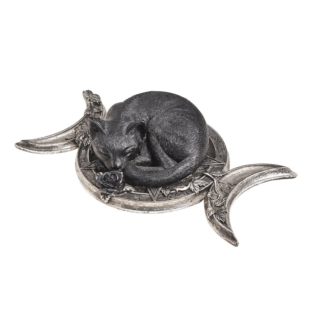 Triple Moon Black Cat Ornament - Alchemy of England - 1