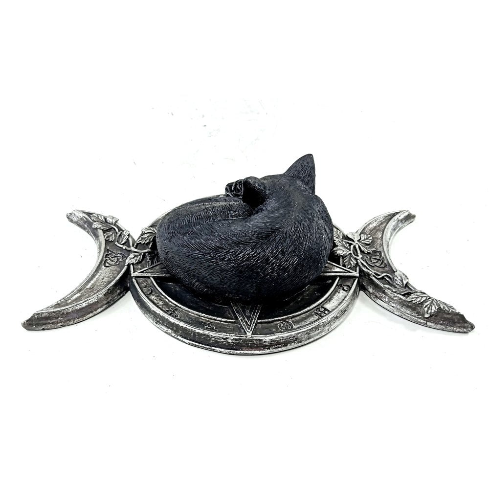 Triple Moon Black Cat Ornament - Alchemy of England - 3