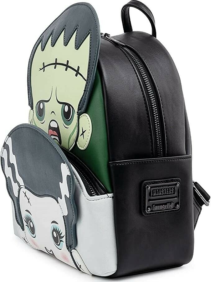 Universal Monsters Frankie and Bride Mini-Backpack - Loungefly - 2