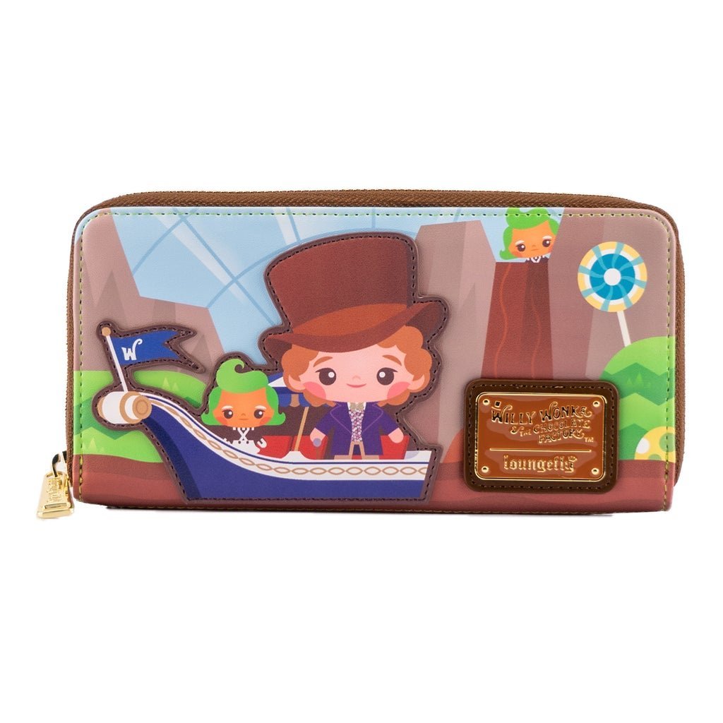 Warner Bros Charlie and the Chocolate Factory 50th Anniversary Zip Around Wallet - Loungefly - 2