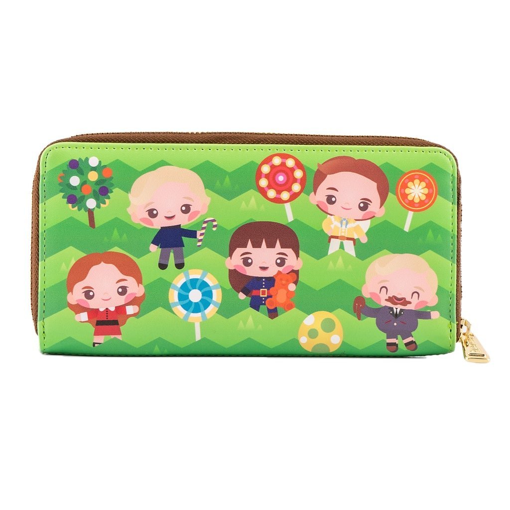 Warner Bros Charlie and the Chocolate Factory 50th Anniversary Zip Around Wallet - Loungefly - 1