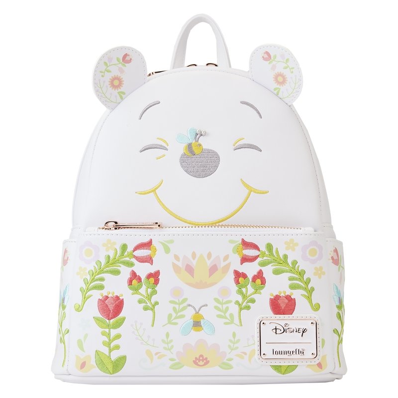 Winnie the Pooh Cosplay Folk Floral Mini Backpack - Loungefly - 1