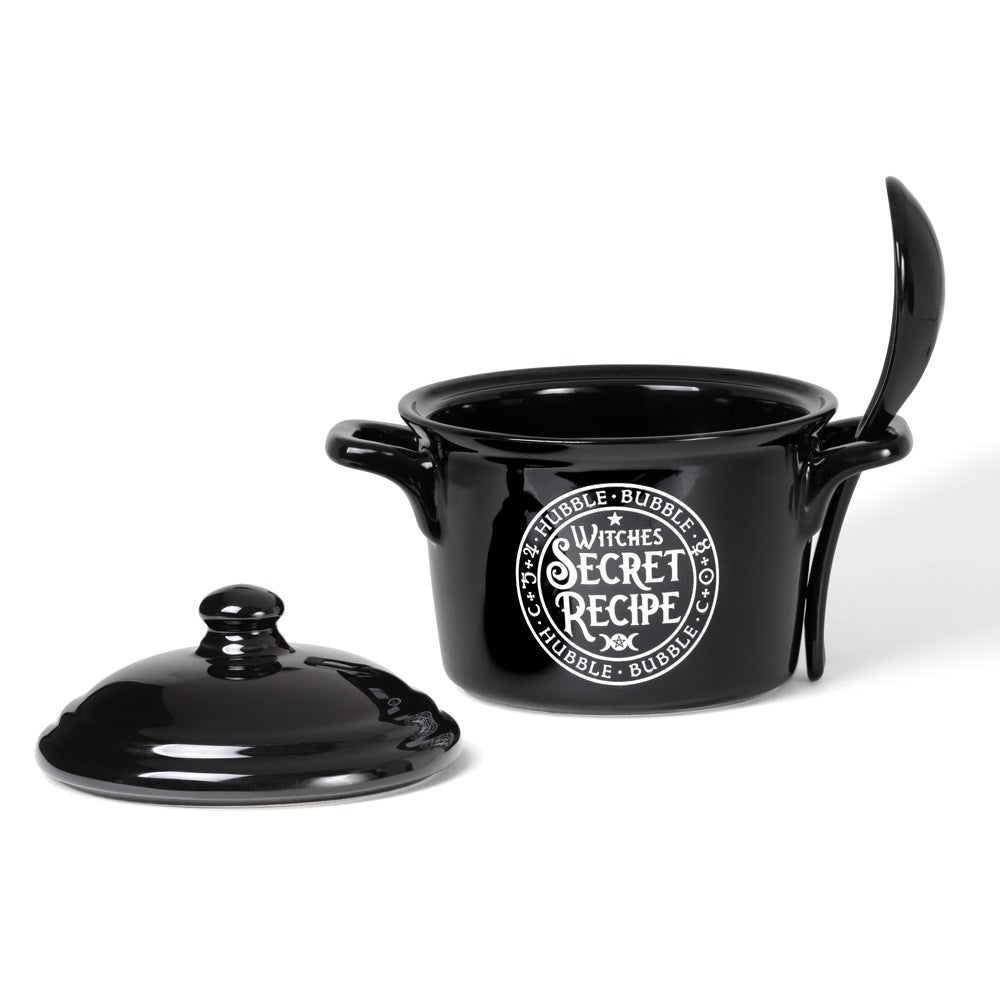 Witches Secret Recipe Pot and Spoon - Alchemy of England - 2