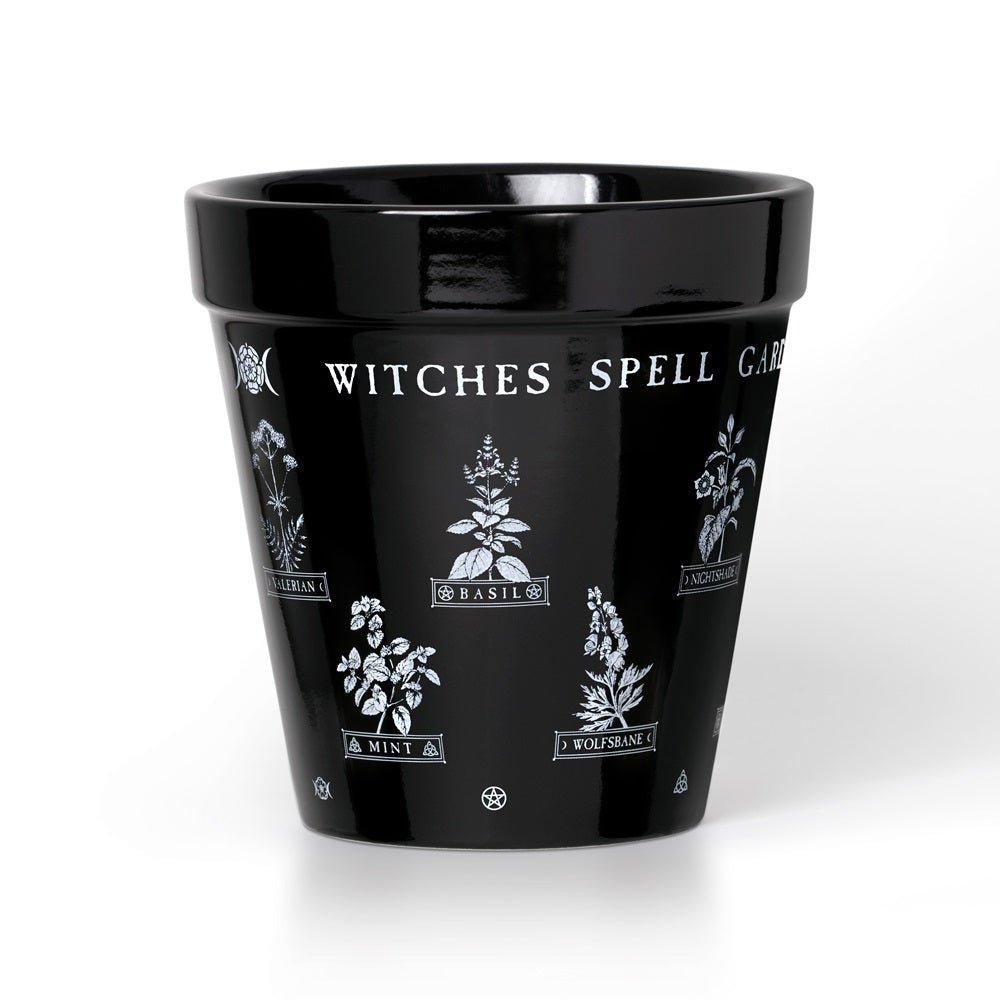 Witches Spell Garden Plant Pot - Alchemy of England - 1